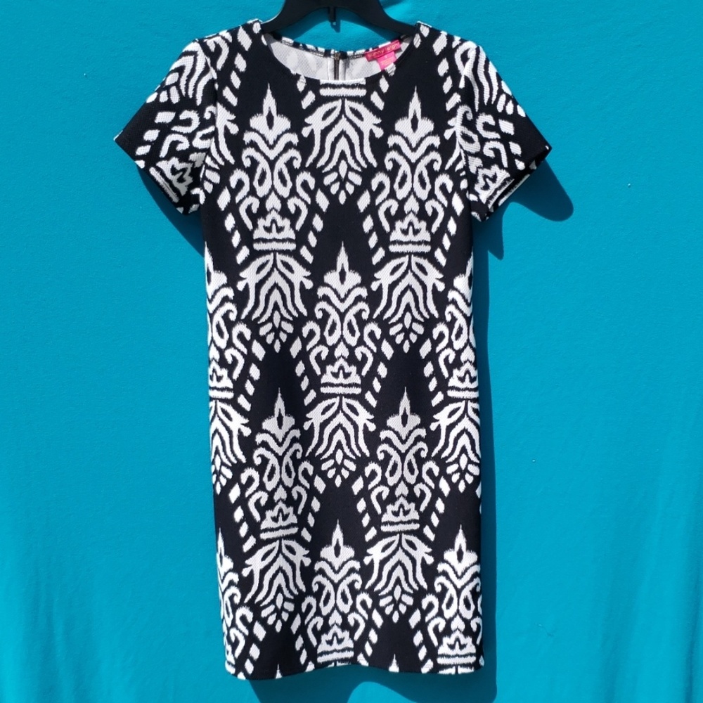 Sunny Leigh Black and White Dress Size 6